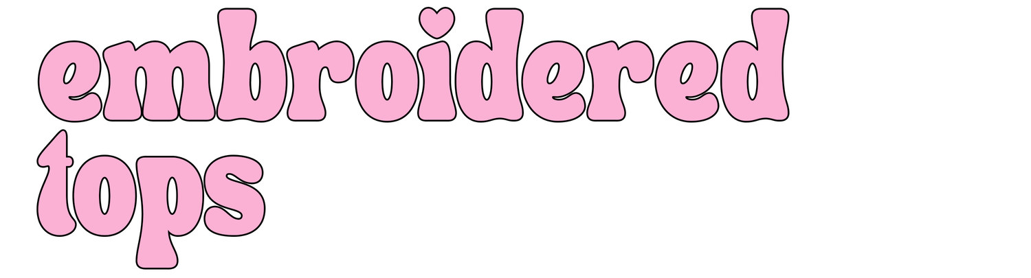EMBROIDERED TOPS